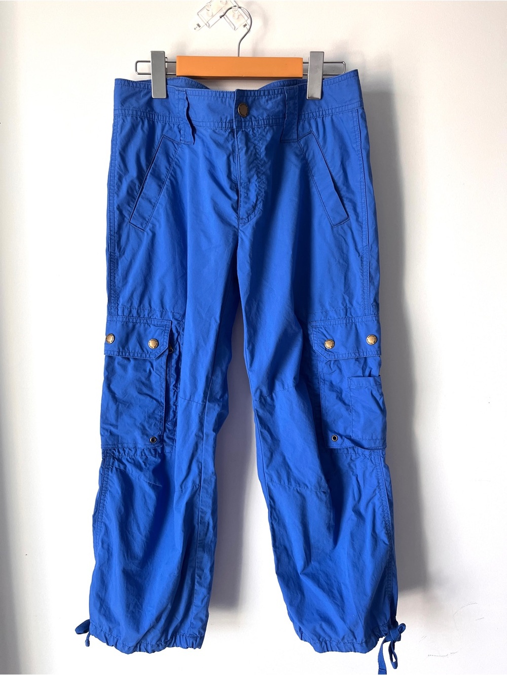 Lauren Ralph Lauren Capri Cargo Pants | Utility | Size 6 Ruched Hem | Hiking